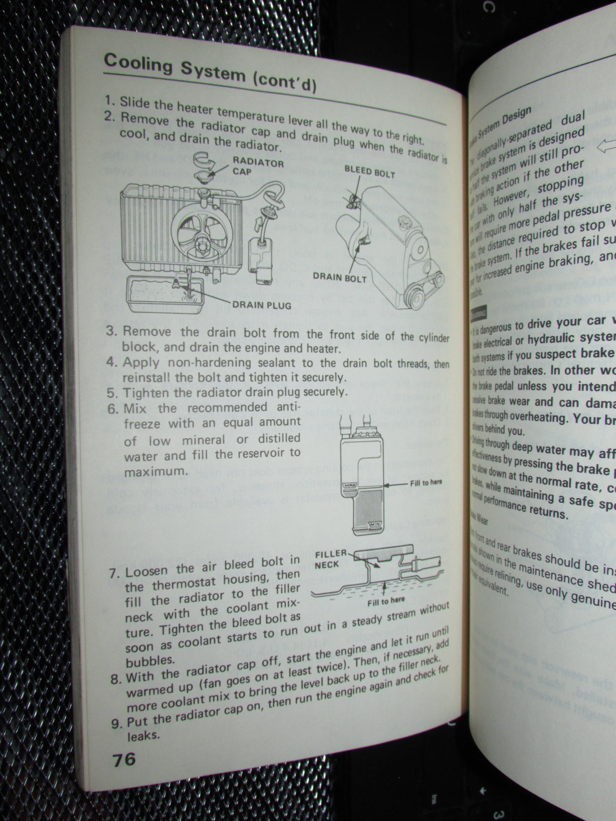 Honda Civic (1986) Owners Manual