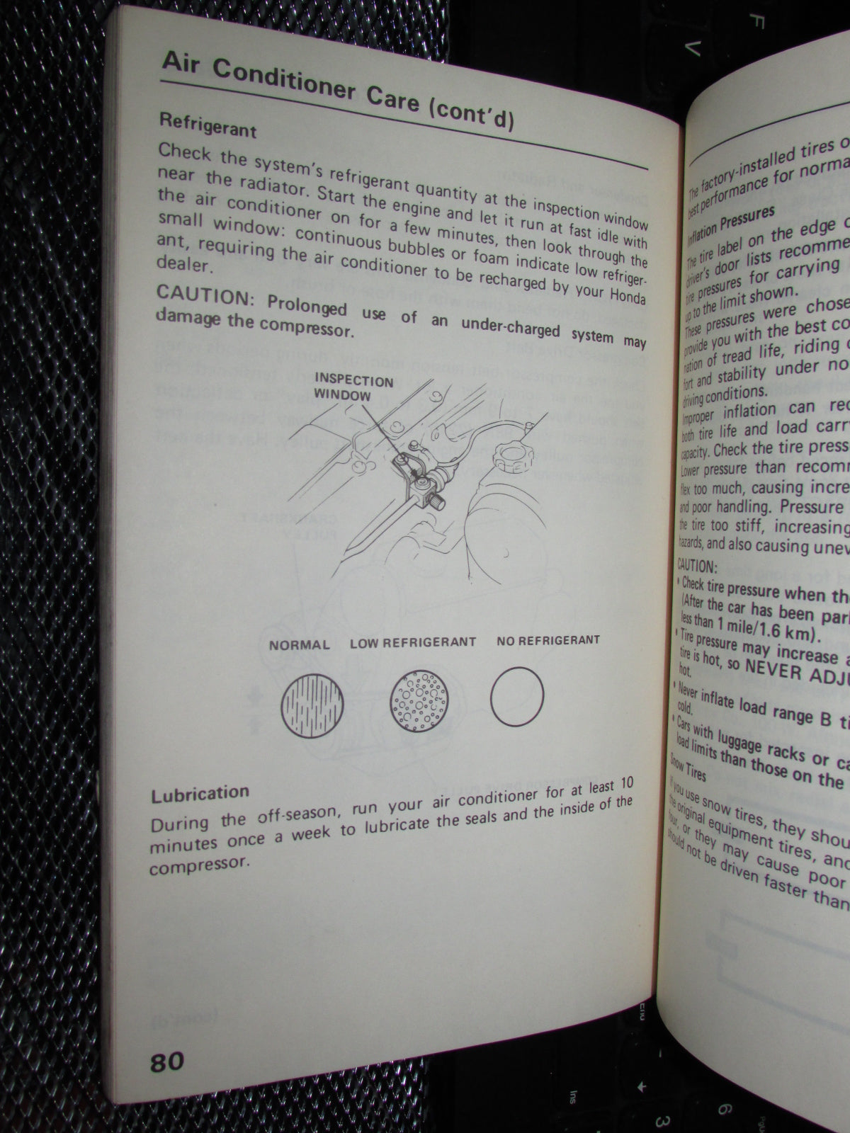 Honda Civic (1986) Owners Manual