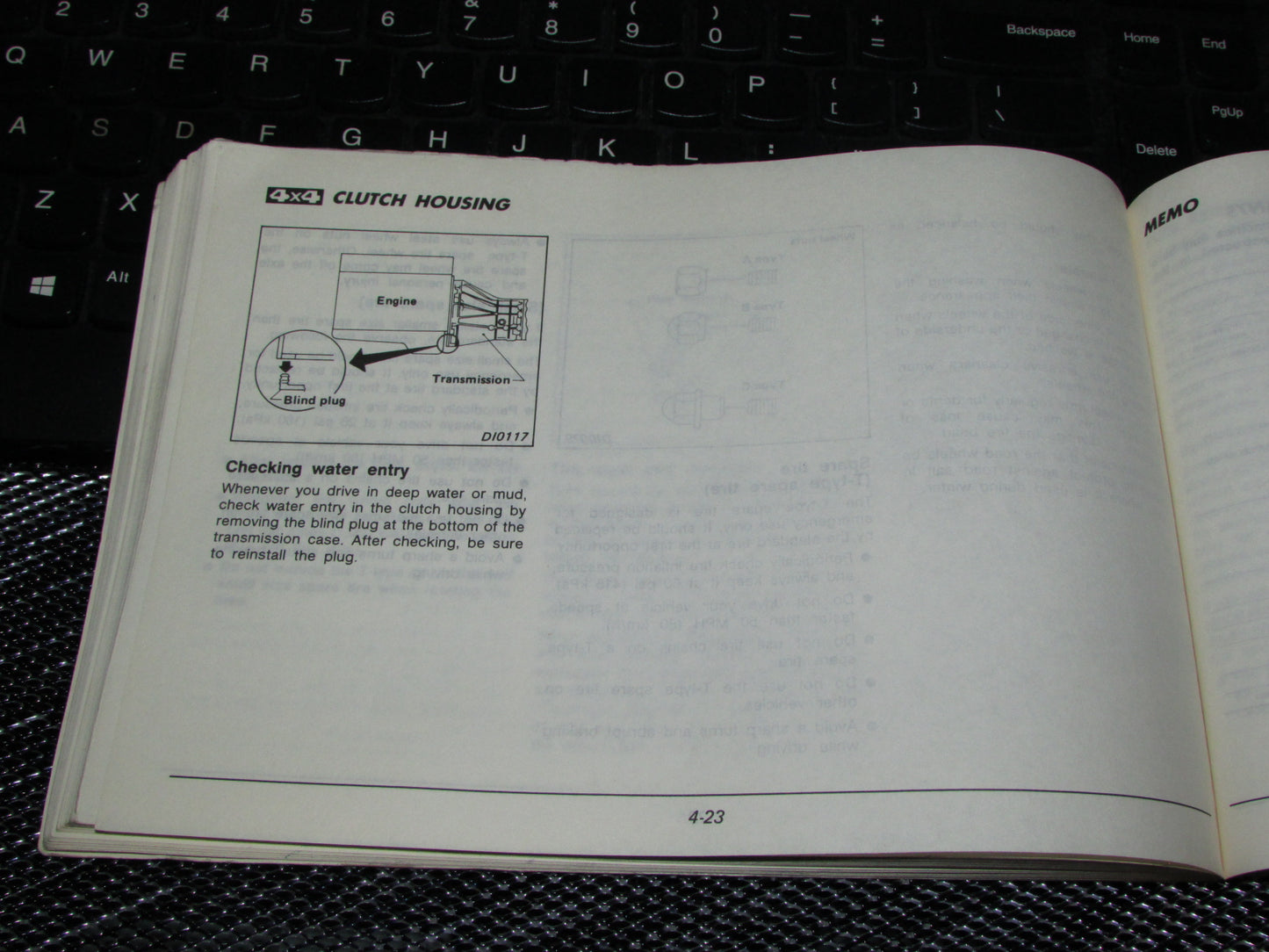 Nissan Pathfinder (1987) Owners Manual