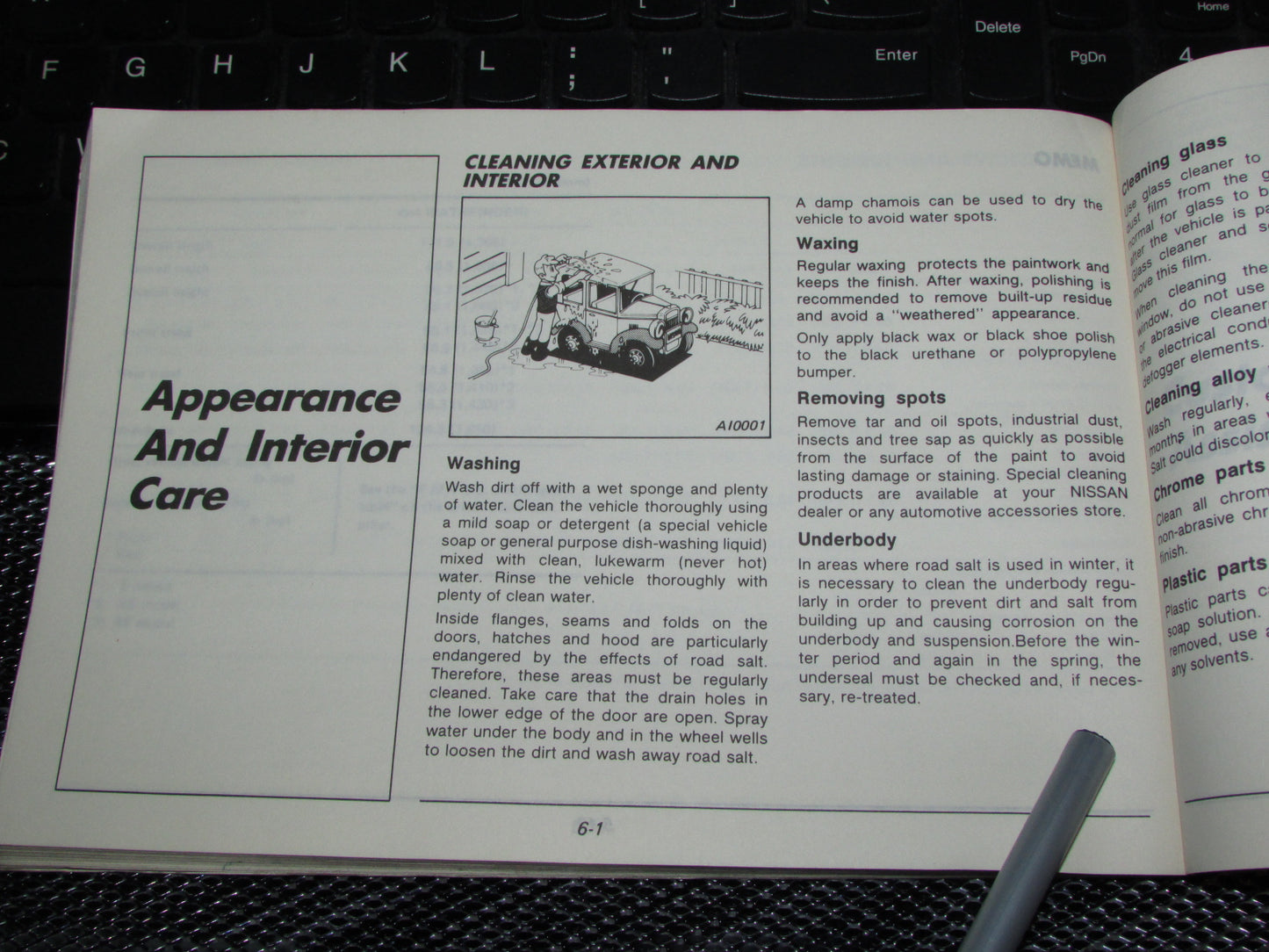 Nissan Pathfinder (1987) Owners Manual