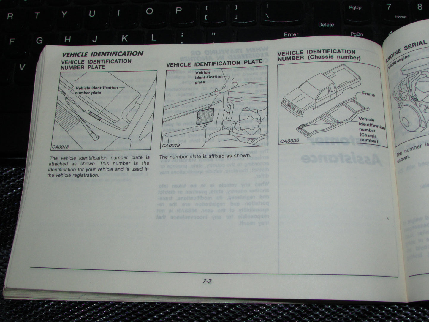 Nissan Pathfinder (1987) Owners Manual