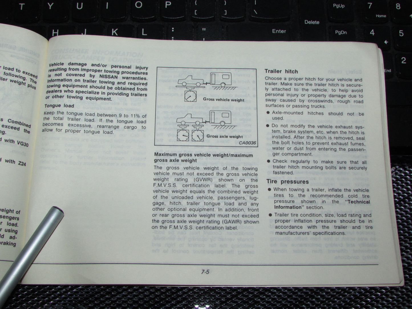 Nissan Pathfinder (1987) Owners Manual