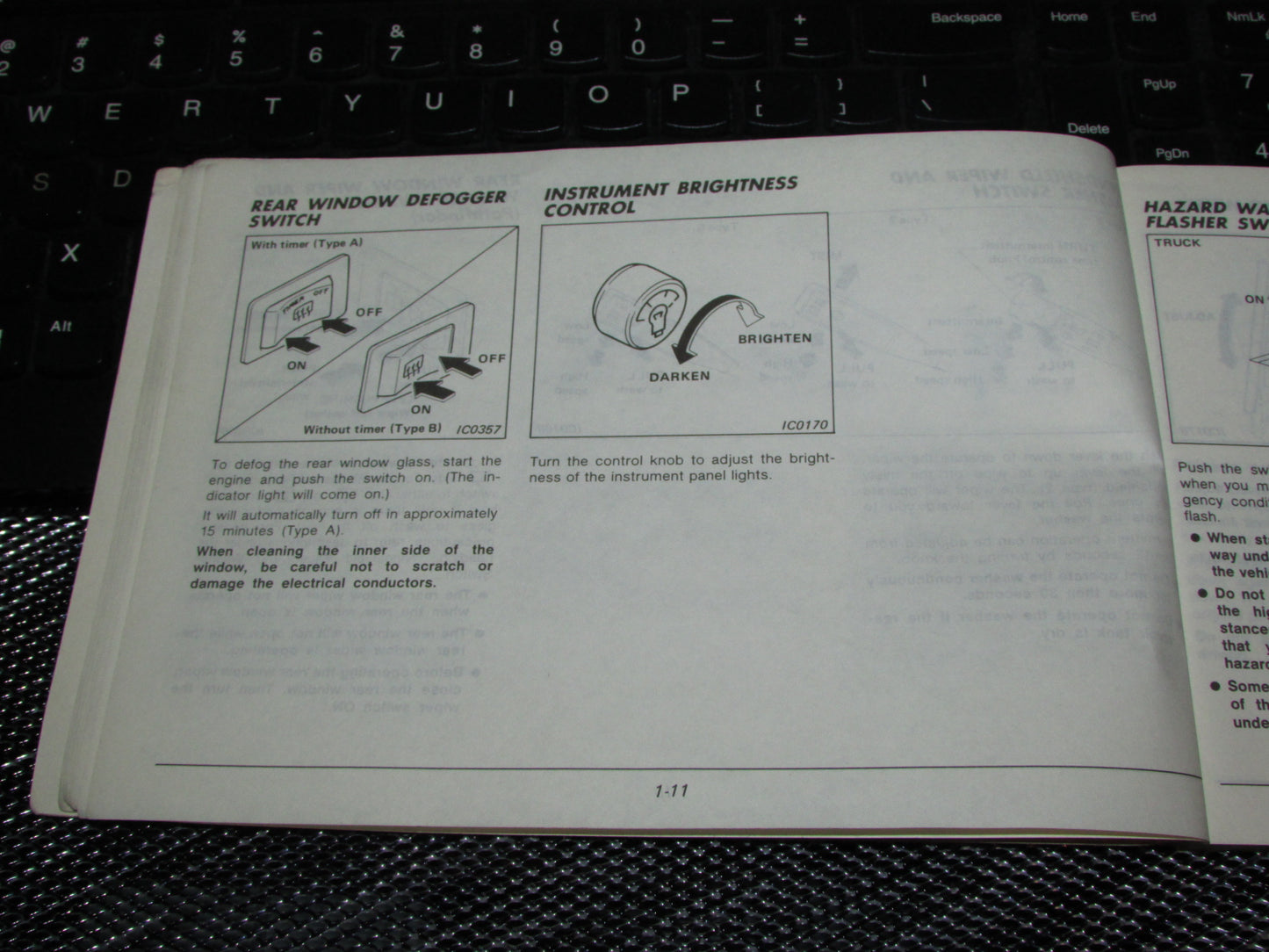 Nissan Pathfinder (1987) Owners Manual