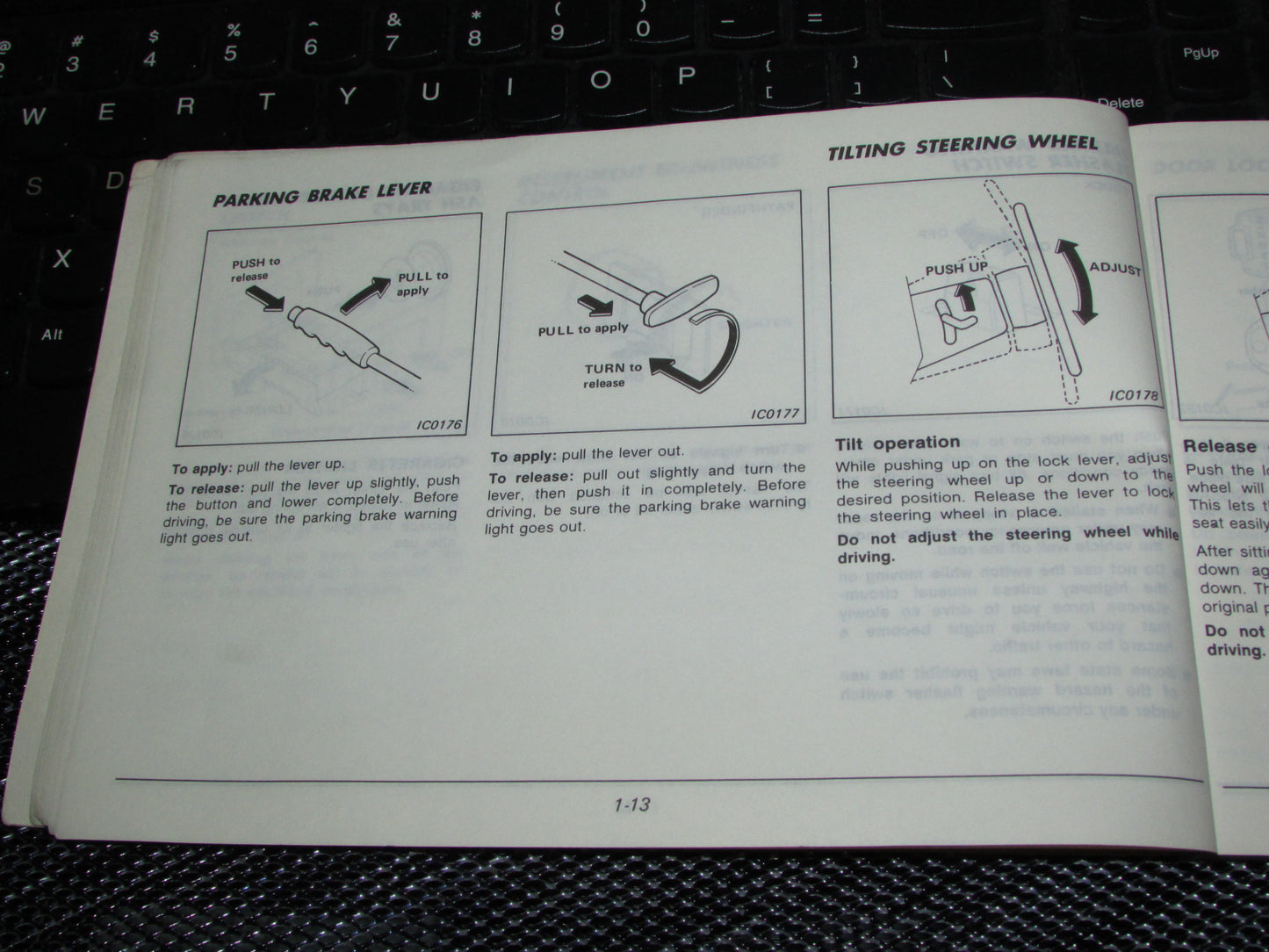 Nissan Pathfinder (1987) Owners Manual