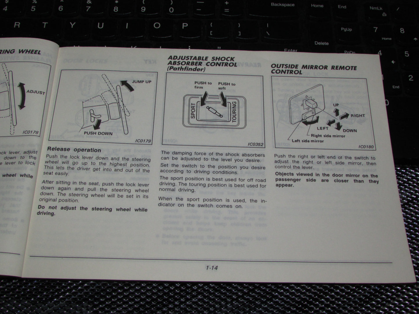 Nissan Pathfinder (1987) Owners Manual