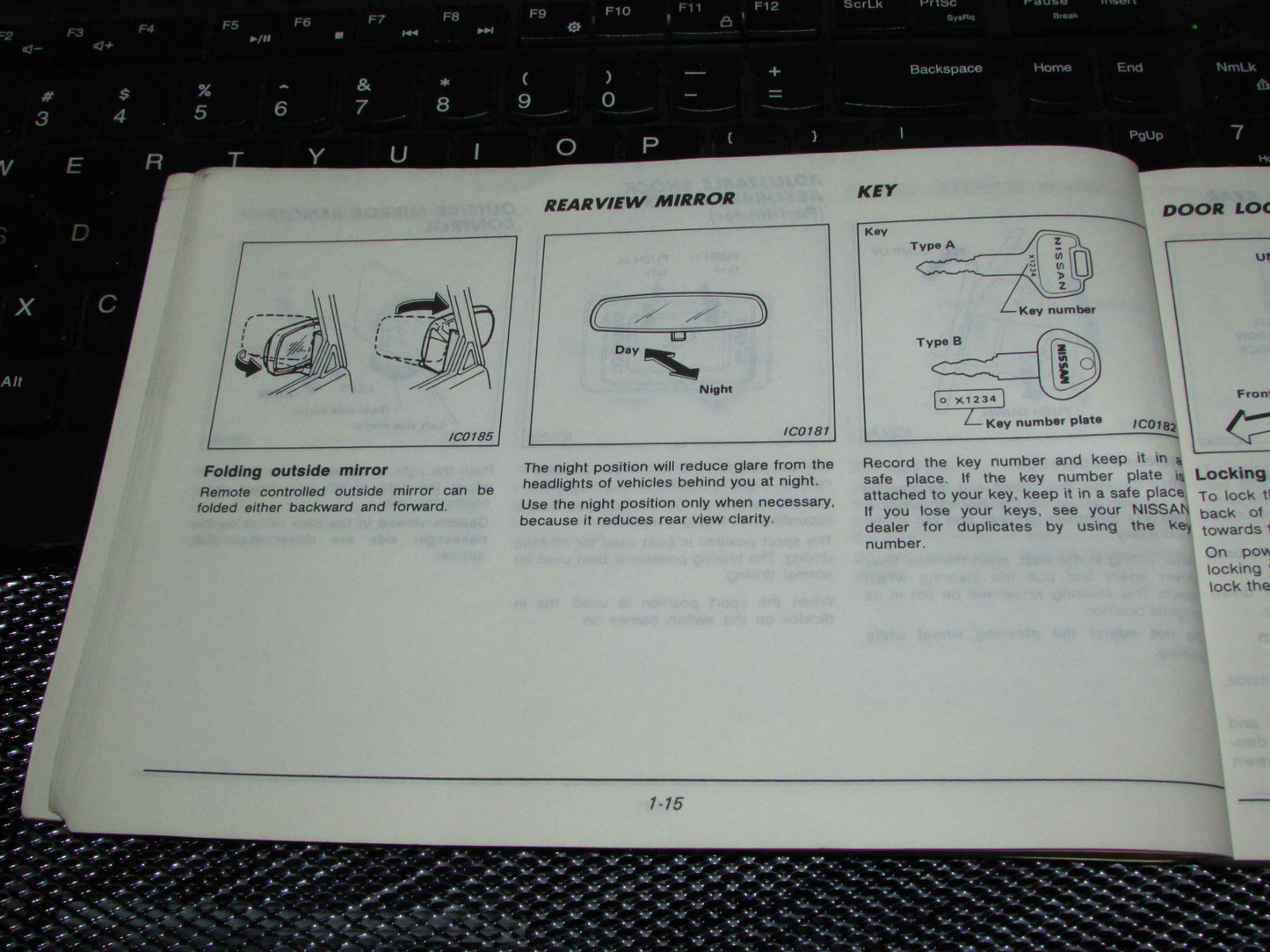 Nissan Pathfinder (1987) Owners Manual