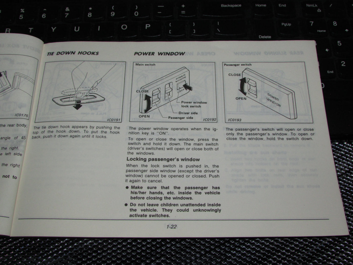 Nissan Pathfinder (1987) Owners Manual