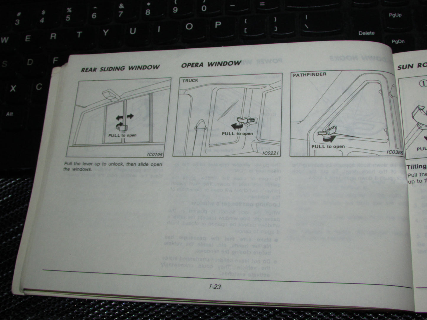 Nissan Pathfinder (1987) Owners Manual