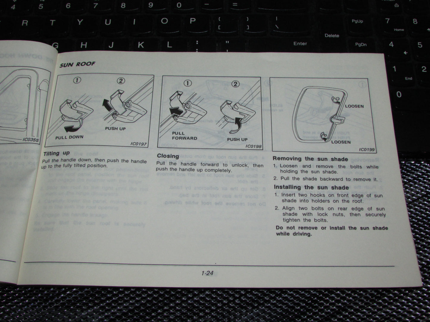Nissan Pathfinder (1987) Owners Manual