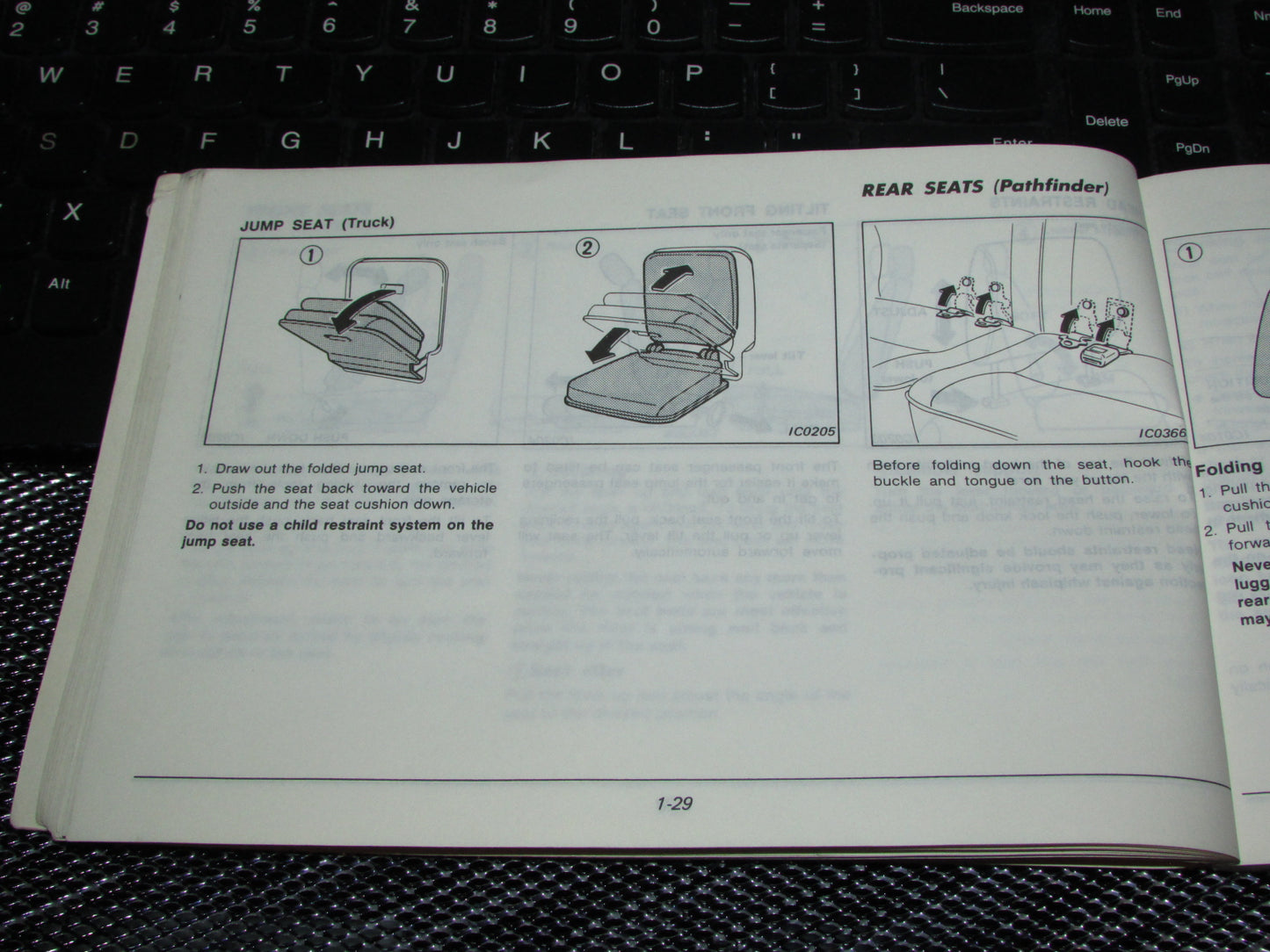 Nissan Pathfinder (1987) Owners Manual