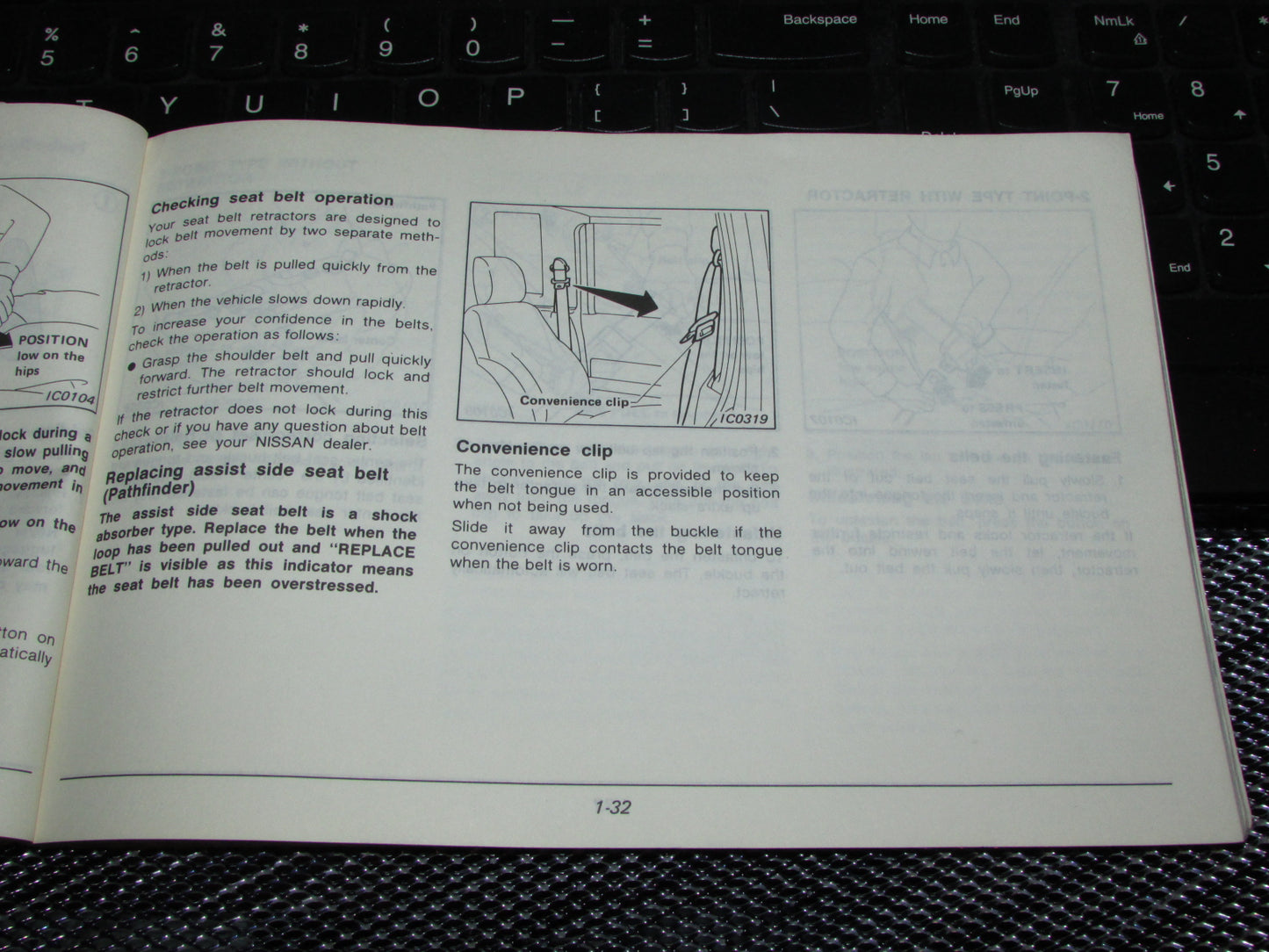 Nissan Pathfinder (1987) Owners Manual