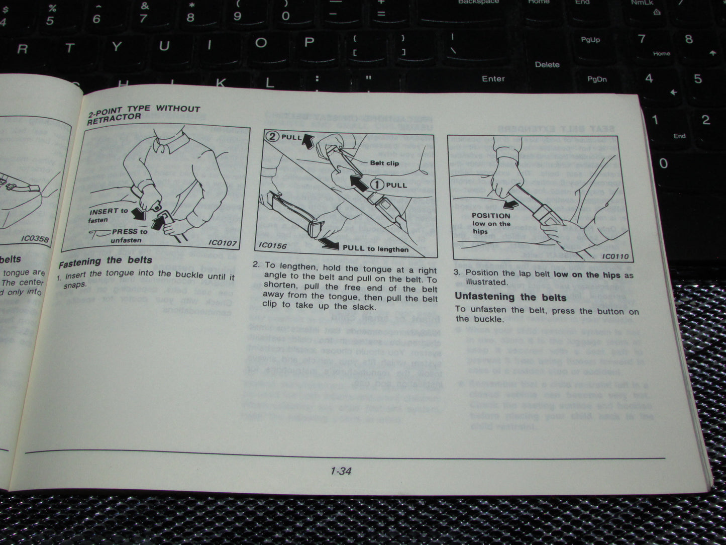 Nissan Pathfinder (1987) Owners Manual