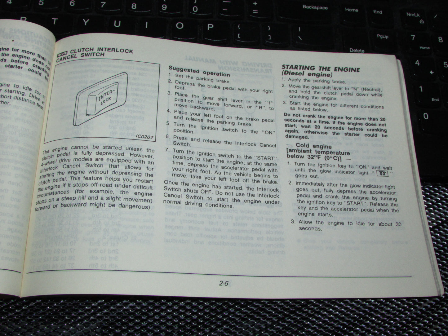 Nissan Pathfinder (1987) Owners Manual