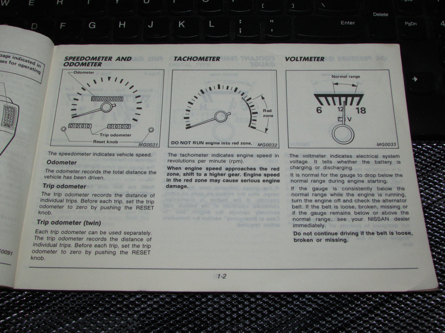 Nissan Pathfinder (1987) Owners Manual