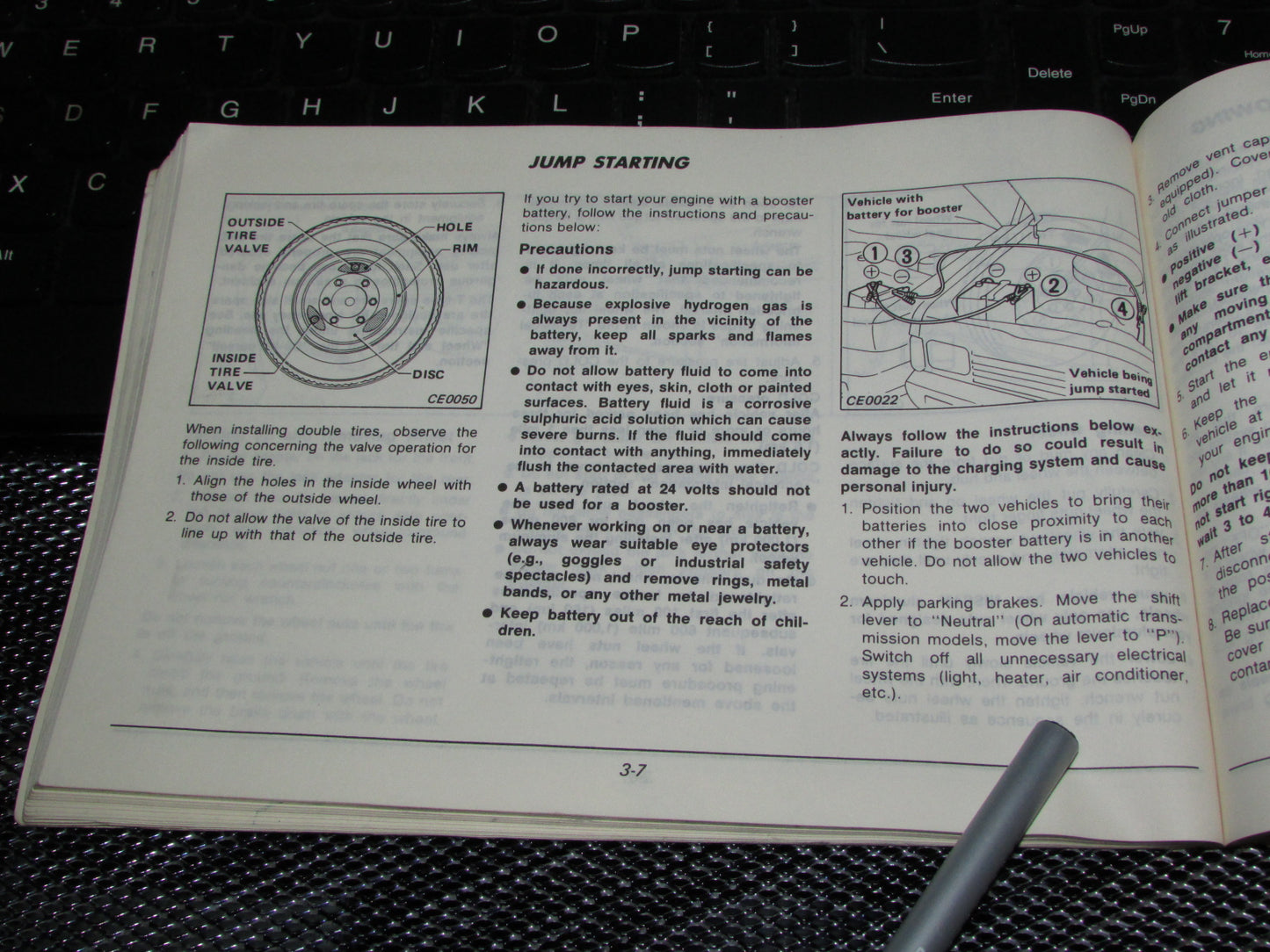 Nissan Pathfinder (1987) Owners Manual