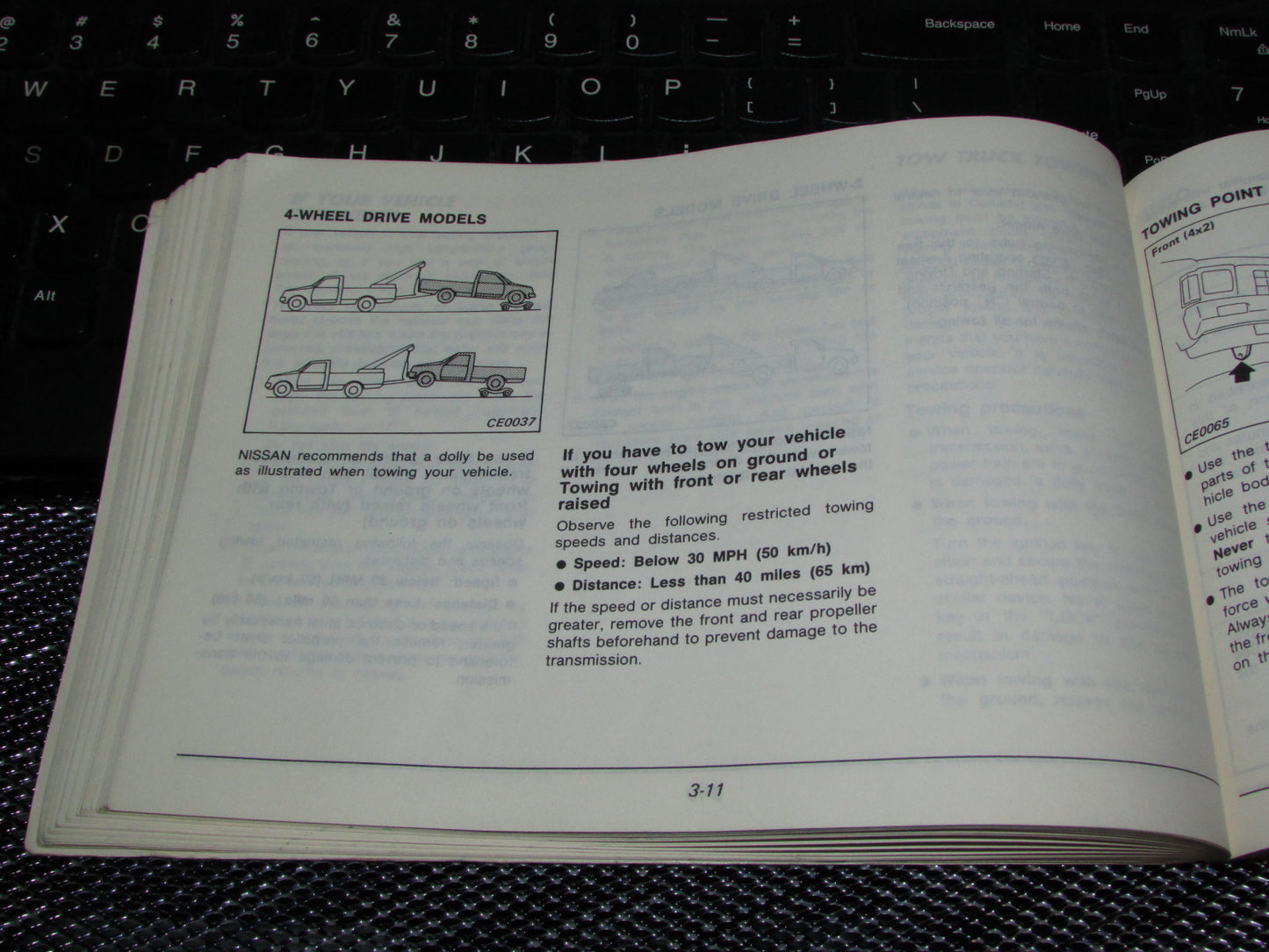 Nissan Pathfinder (1987) Owners Manual