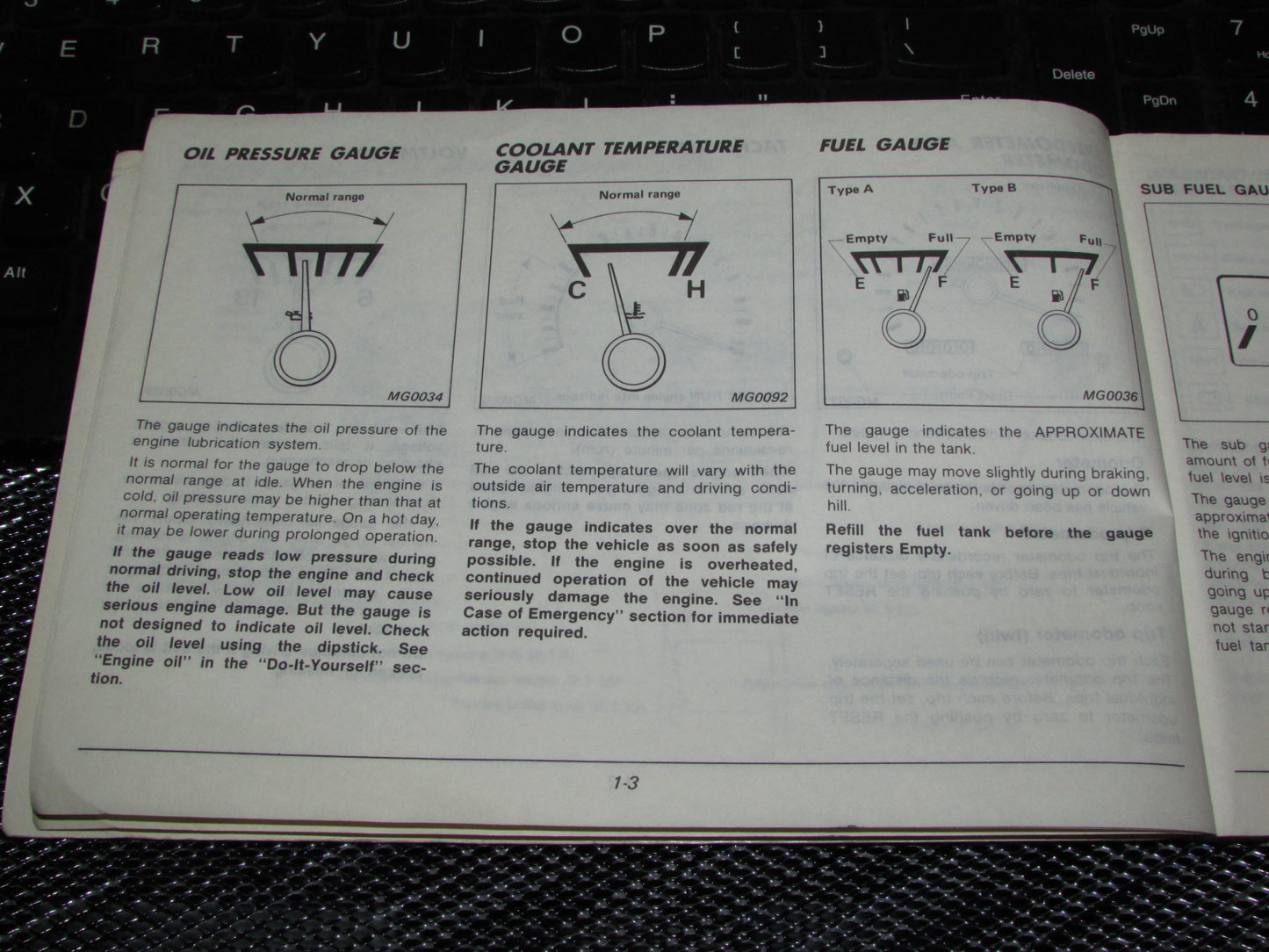 Nissan Pathfinder (1987) Owners Manual
