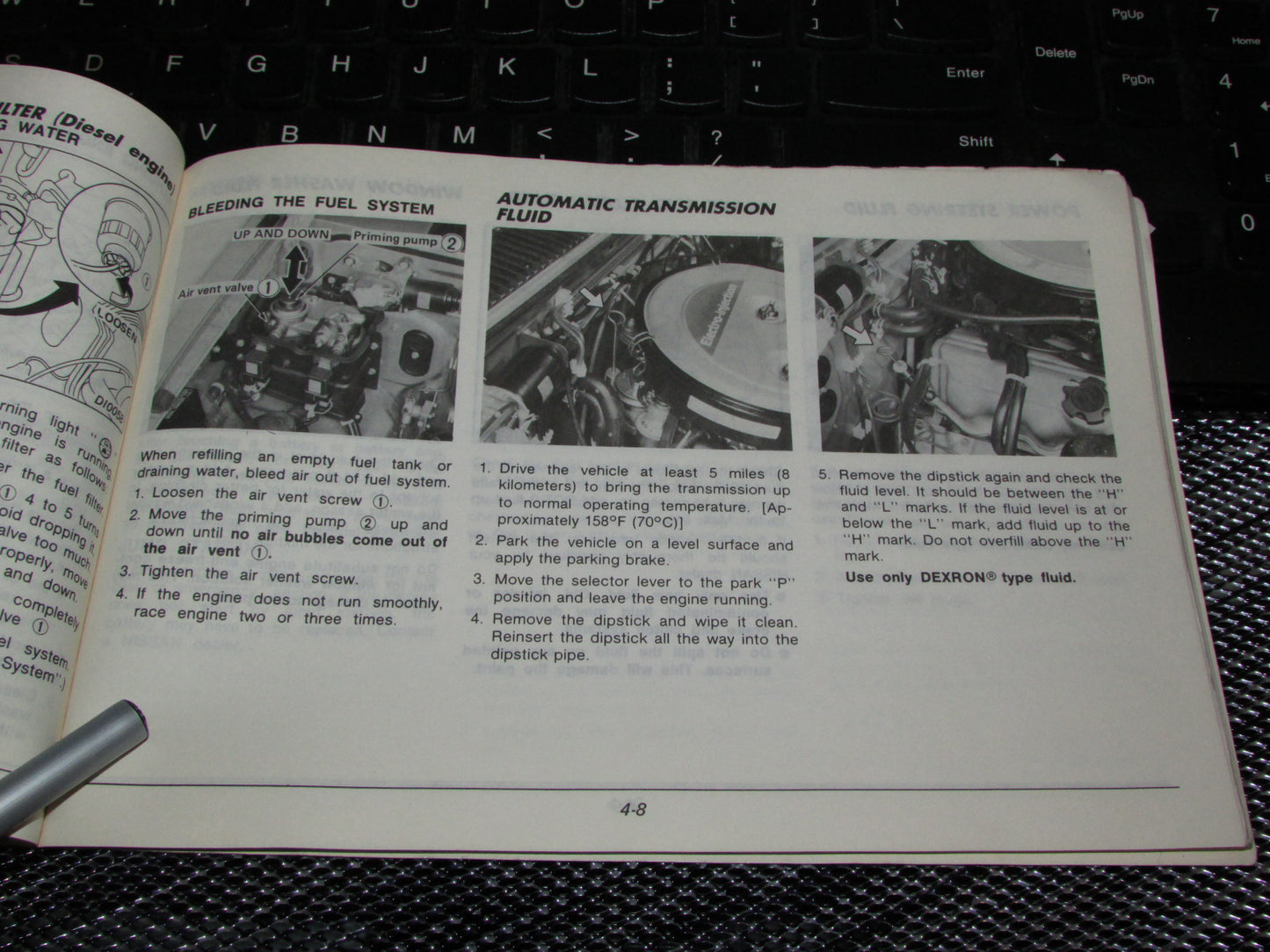 Nissan Pathfinder (1987) Owners Manual