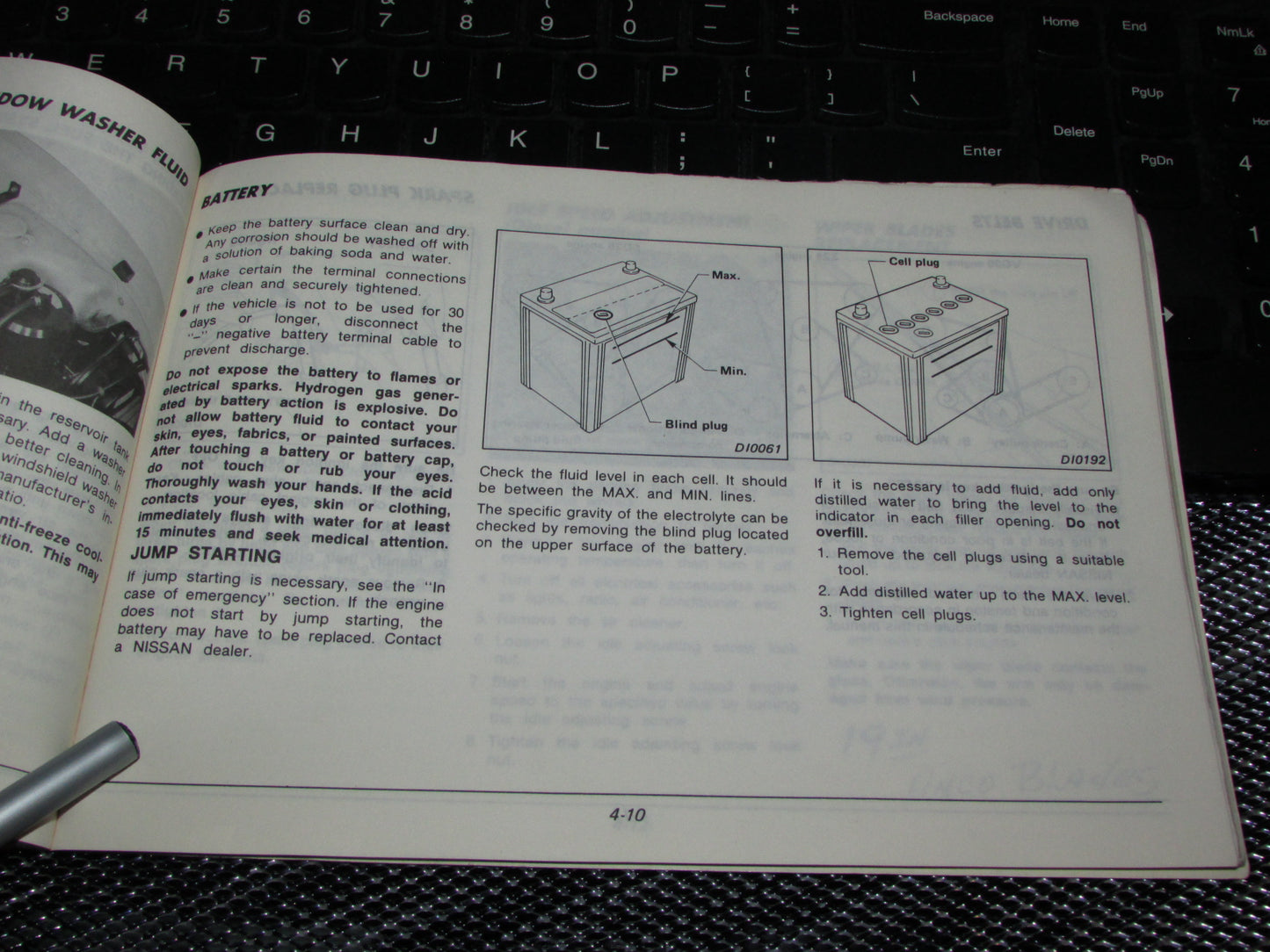 Nissan Pathfinder (1987) Owners Manual