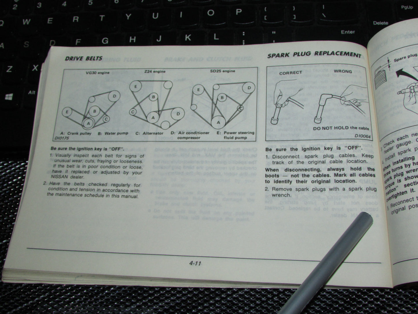 Nissan Pathfinder (1987) Owners Manual