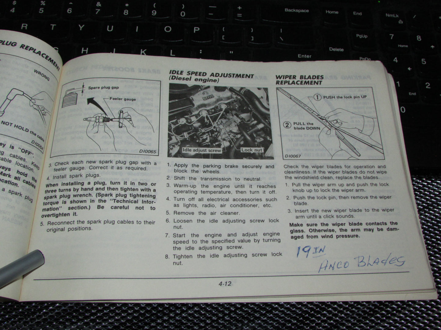 Nissan Pathfinder (1987) Owners Manual