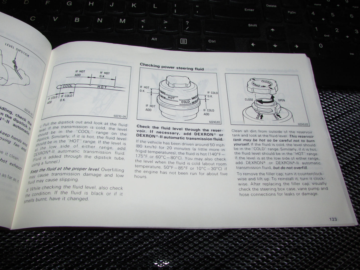 Toyota Camry (1987) Owners Manual
