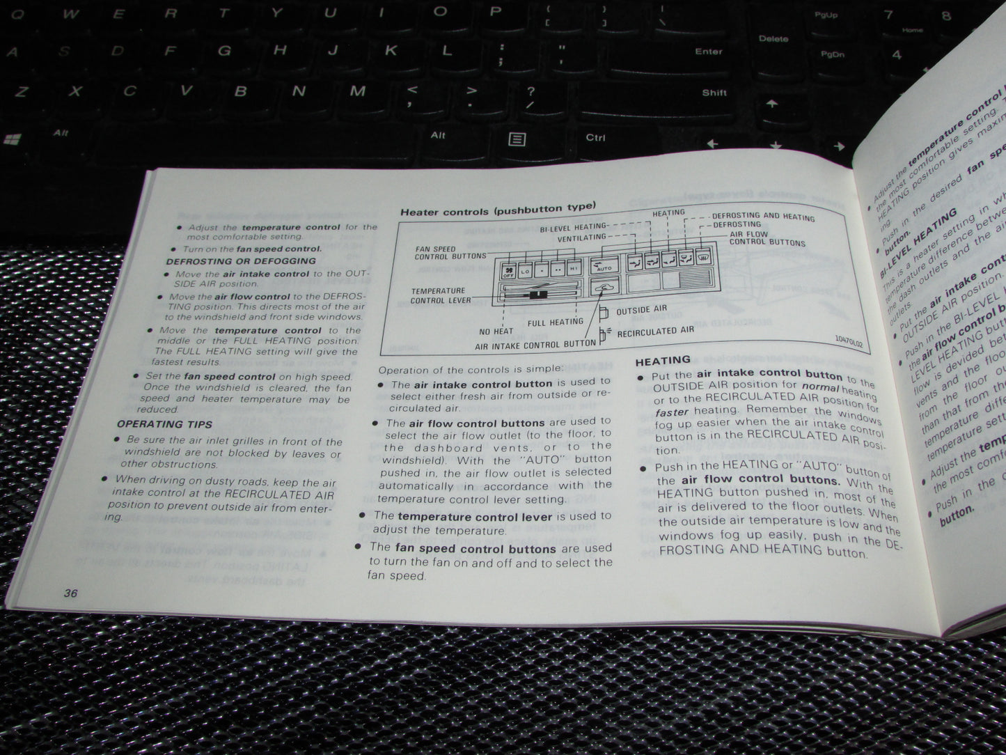 Toyota Camry (1987) Owners Manual