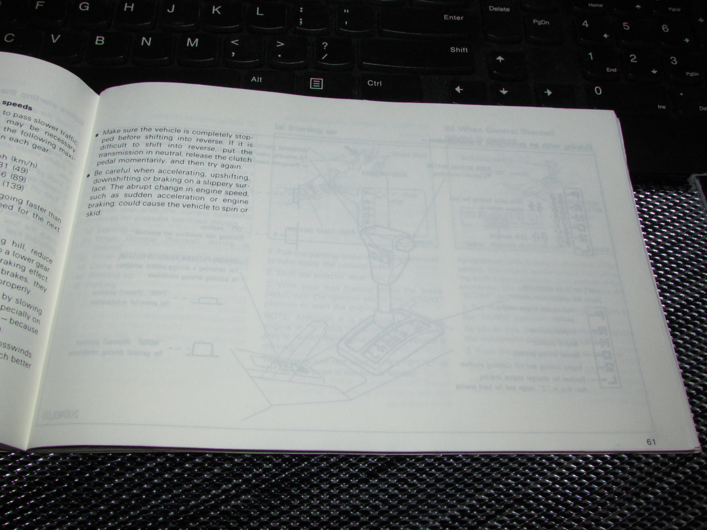 Toyota Camry (1987) Owners Manual