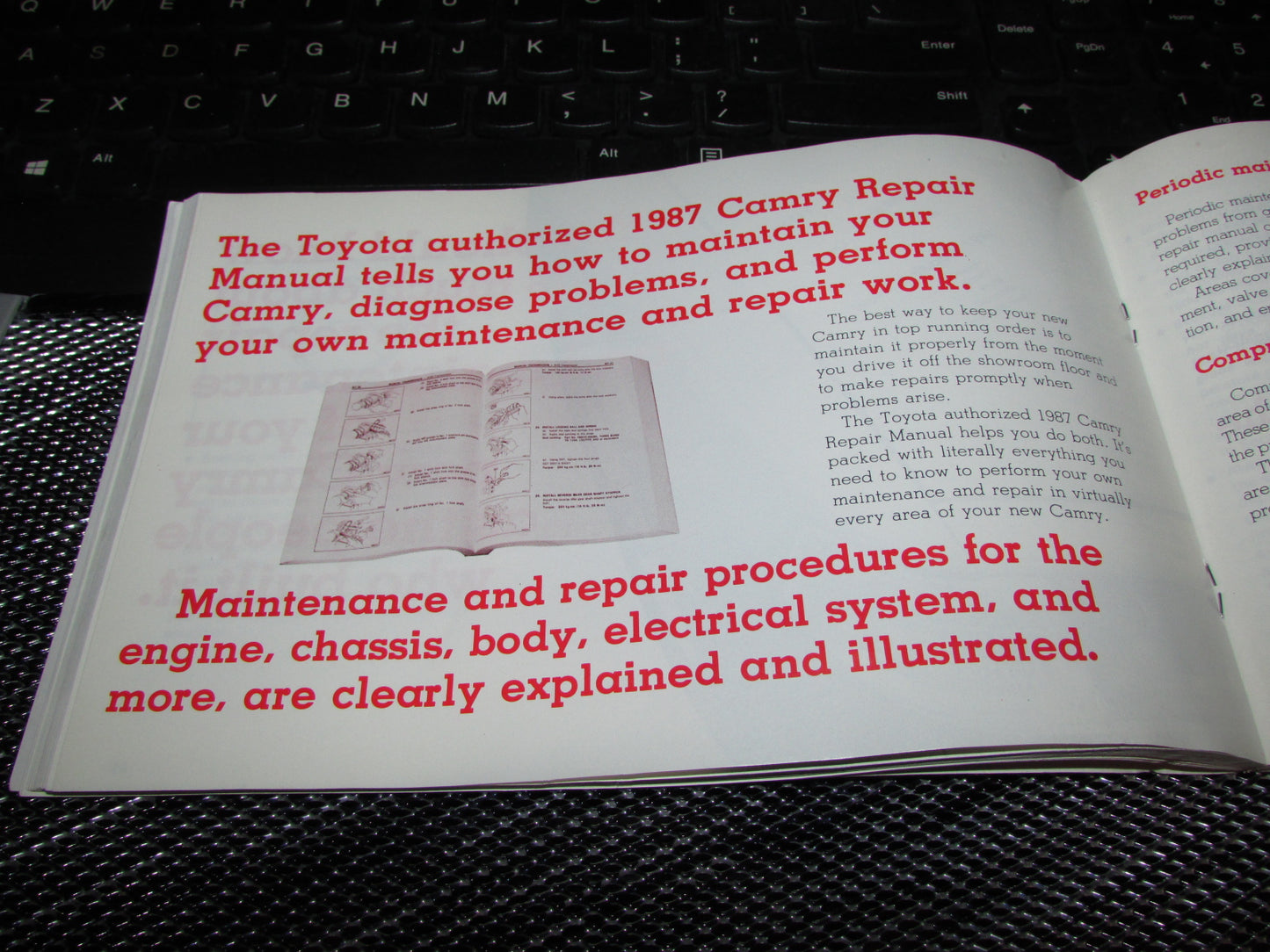 Toyota Camry (1987) Owners Manual
