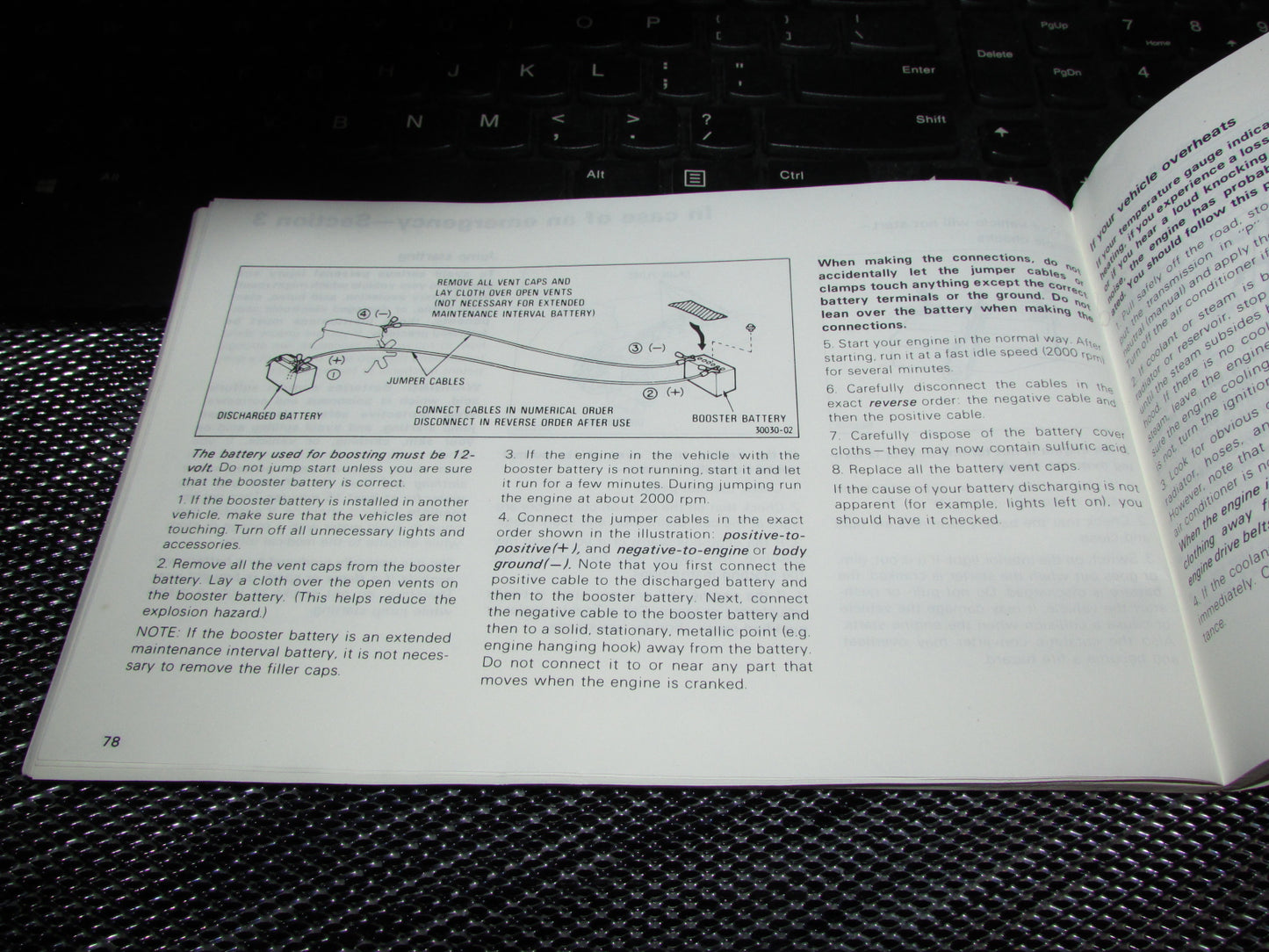 Toyota Camry (1987) Owners Manual