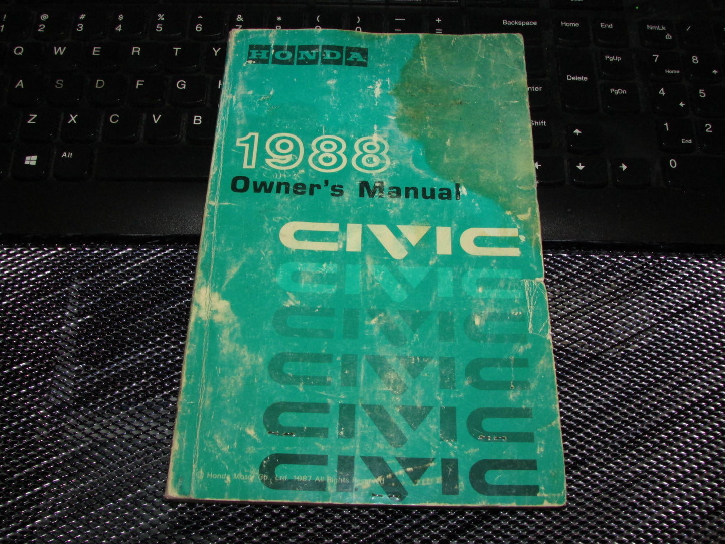 Honda Civic (1988) Owners Manual
