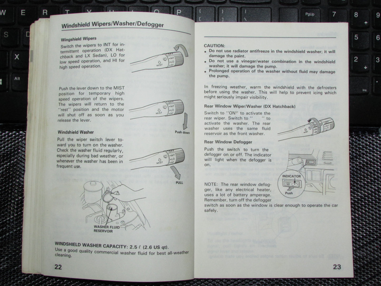 Honda Civic (1988) Owners Manual