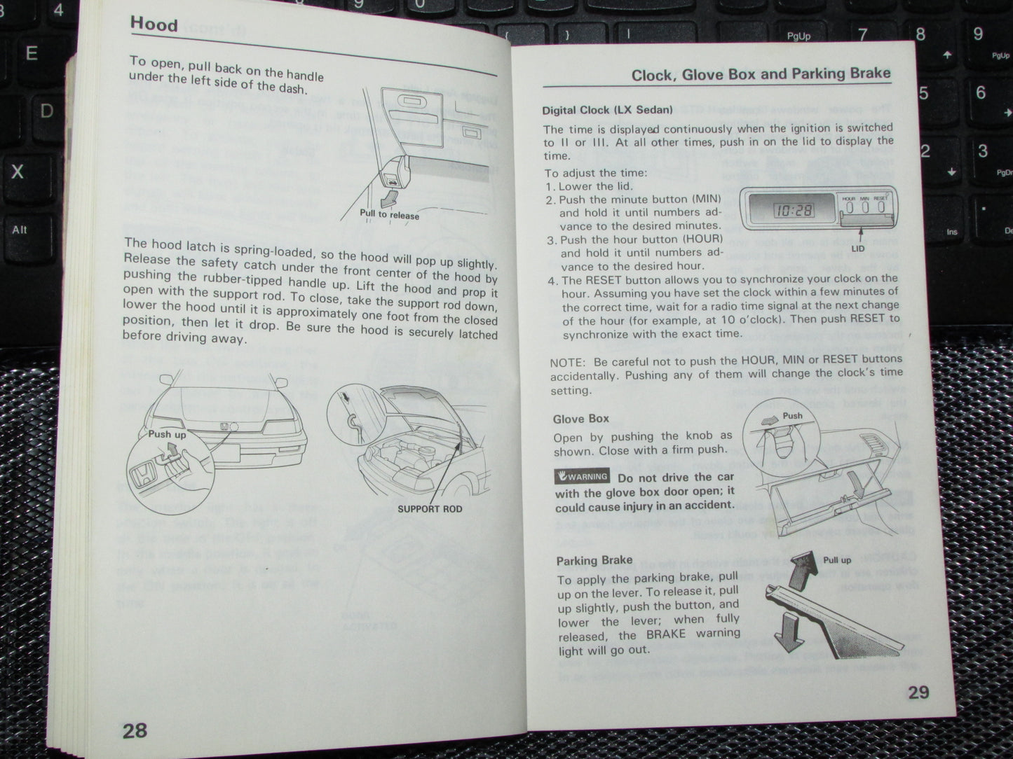 Honda Civic (1988) Owners Manual