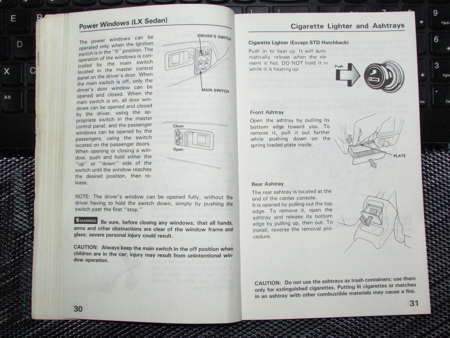 Honda Civic (1988) Owners Manual