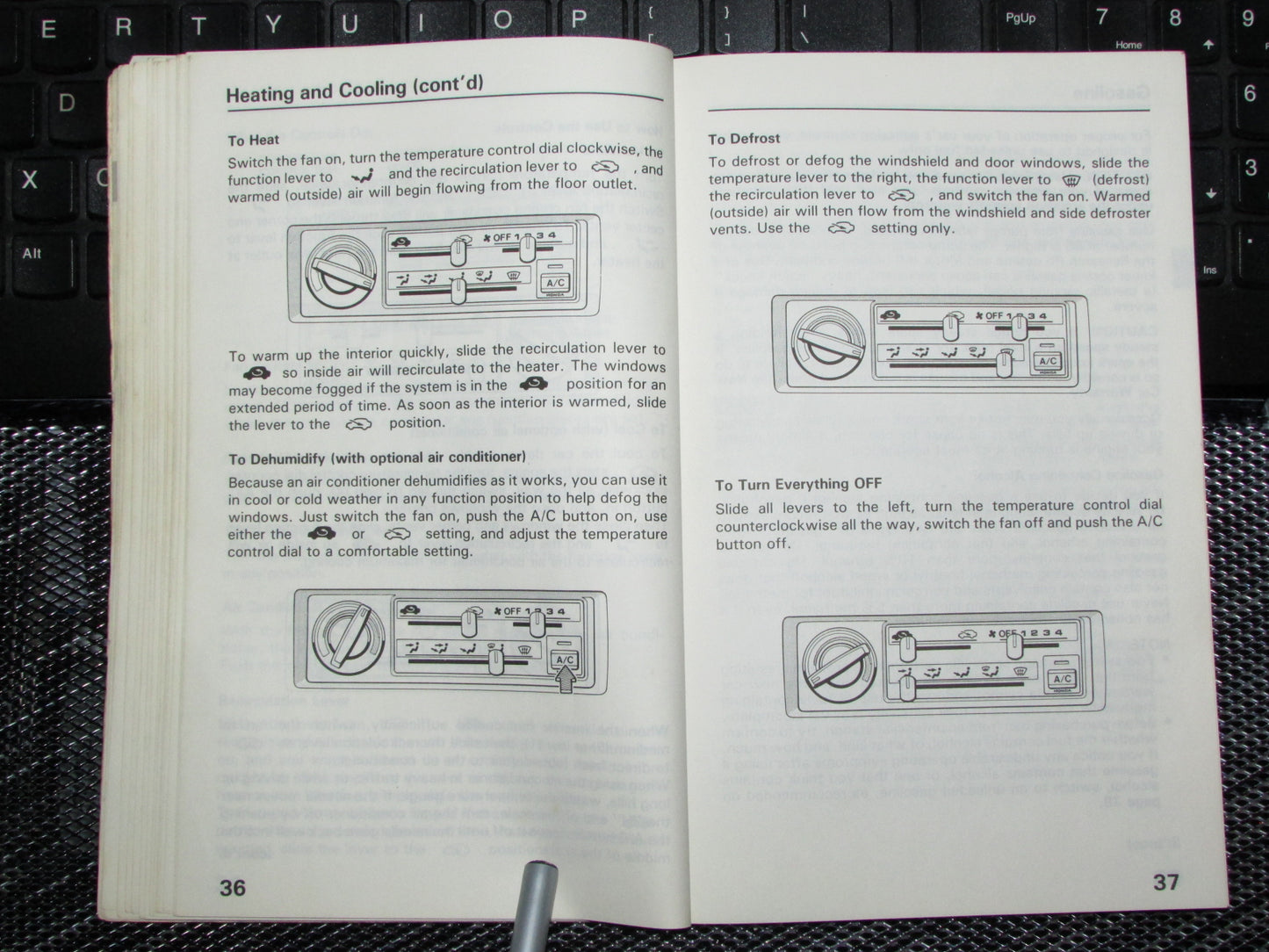 Honda Civic (1988) Owners Manual