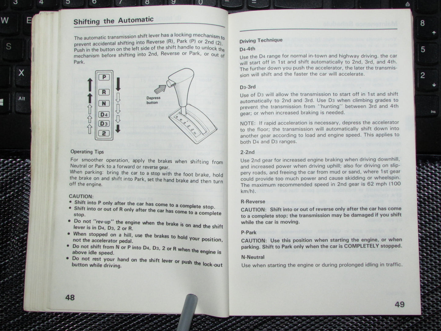 Honda Civic (1988) Owners Manual