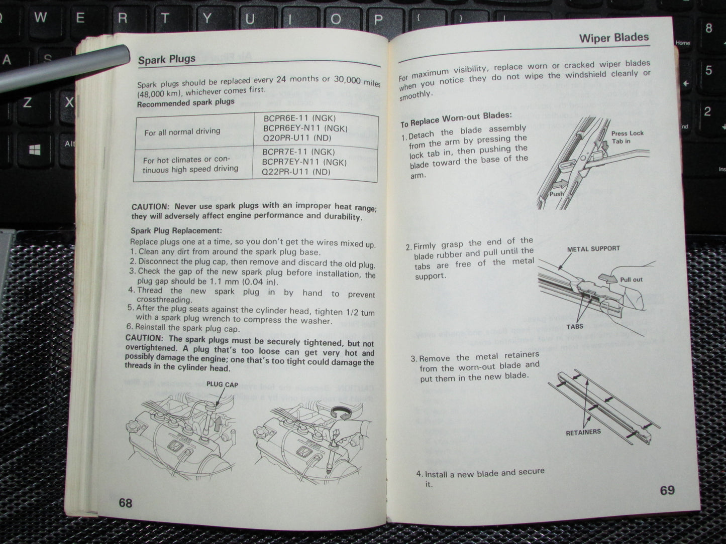 Honda Civic (1988) Owners Manual