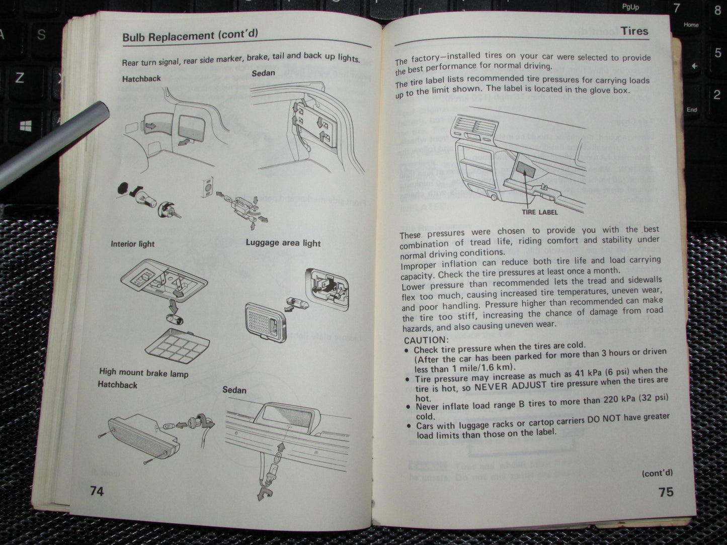 Honda Civic (1988) Owners Manual