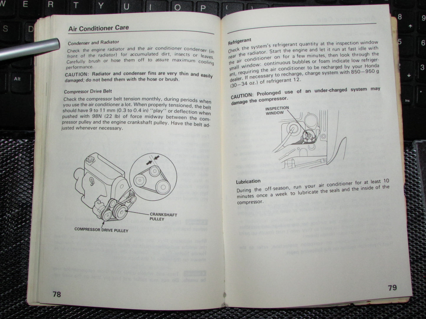 Honda Civic (1988) Owners Manual