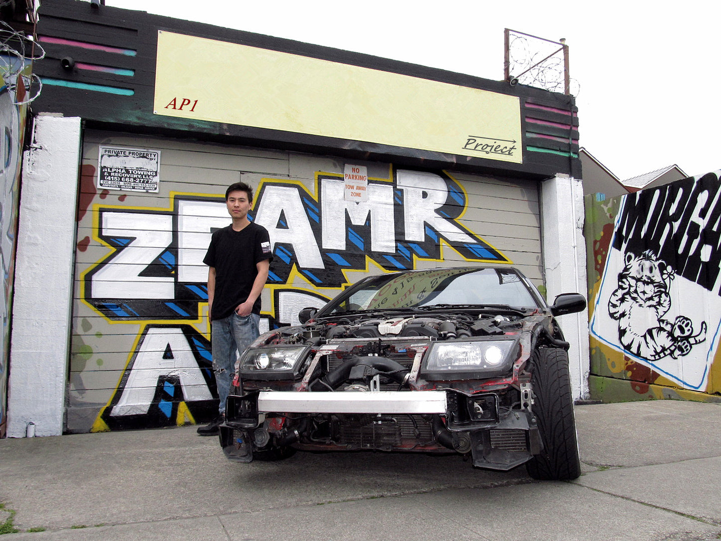 AP1 Project Black T-Shirt