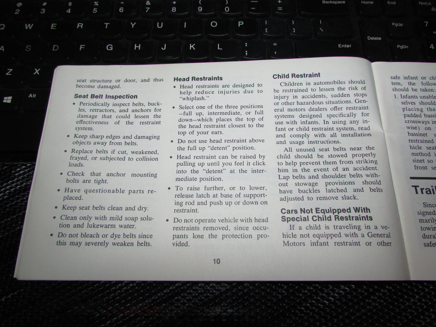 Chevrolet Monte Carlo (1973) Owners Manual