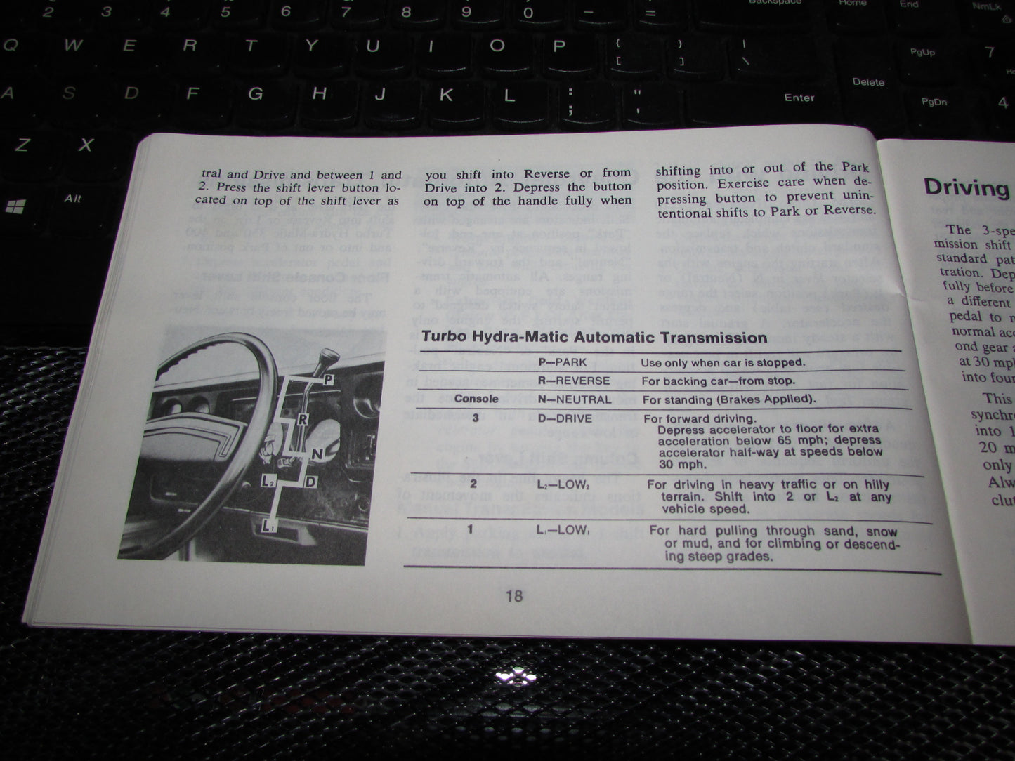 Chevrolet Monte Carlo (1973) Owners Manual