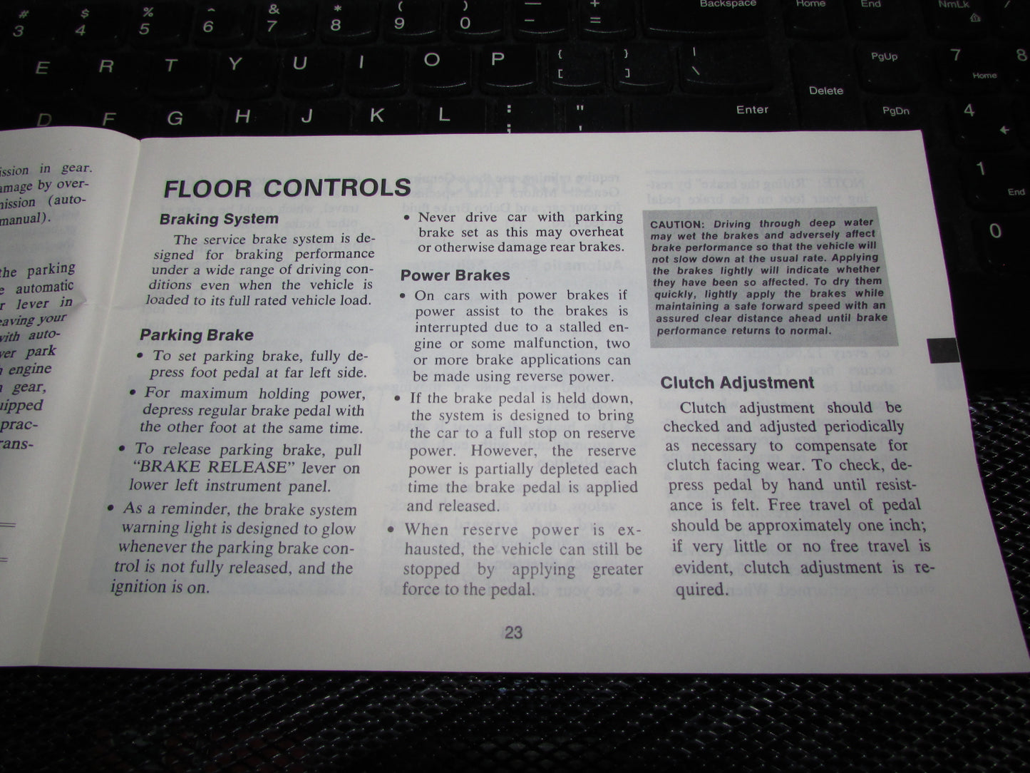 Chevrolet Monte Carlo (1973) Owners Manual