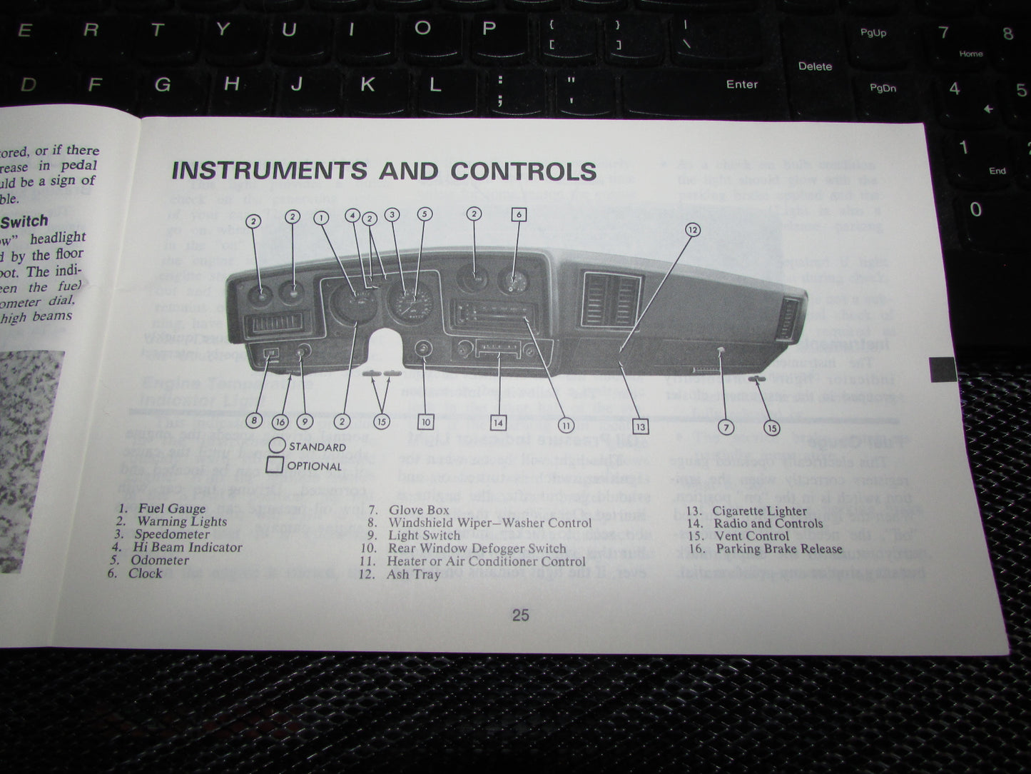 Chevrolet Monte Carlo (1973) Owners Manual