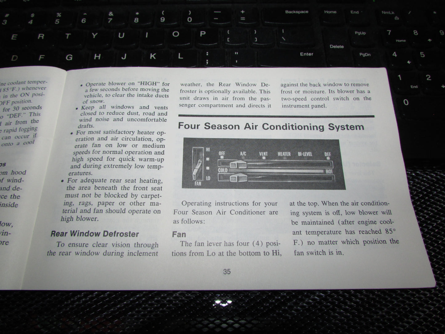 Chevrolet Monte Carlo (1973) Owners Manual