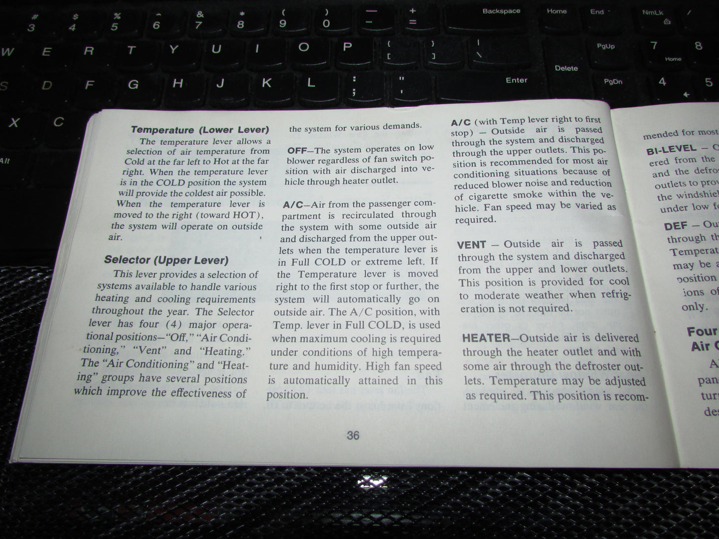 Chevrolet Monte Carlo (1973) Owners Manual