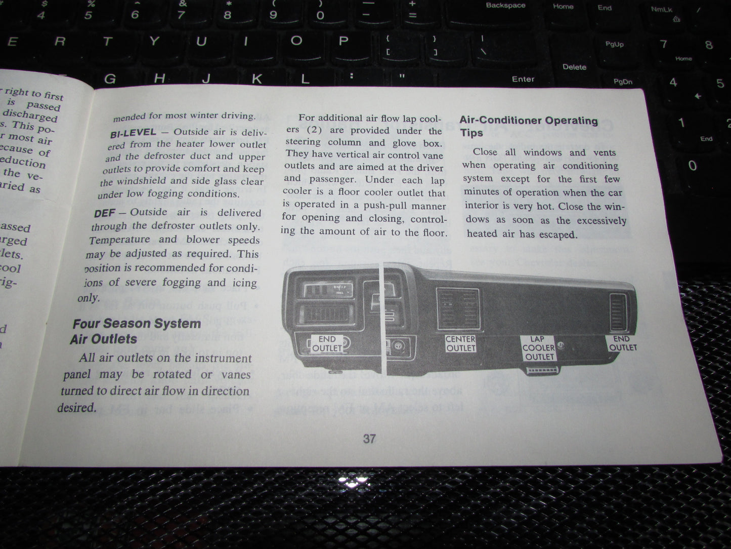 Chevrolet Monte Carlo (1973) Owners Manual