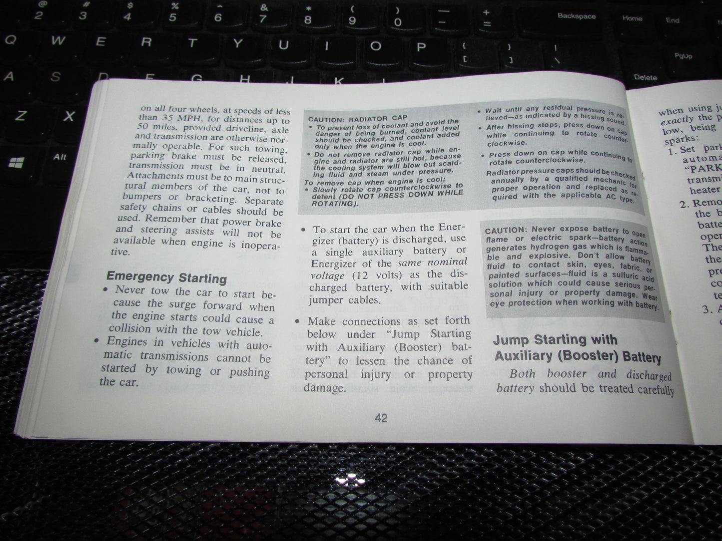 Chevrolet Monte Carlo (1973) Owners Manual