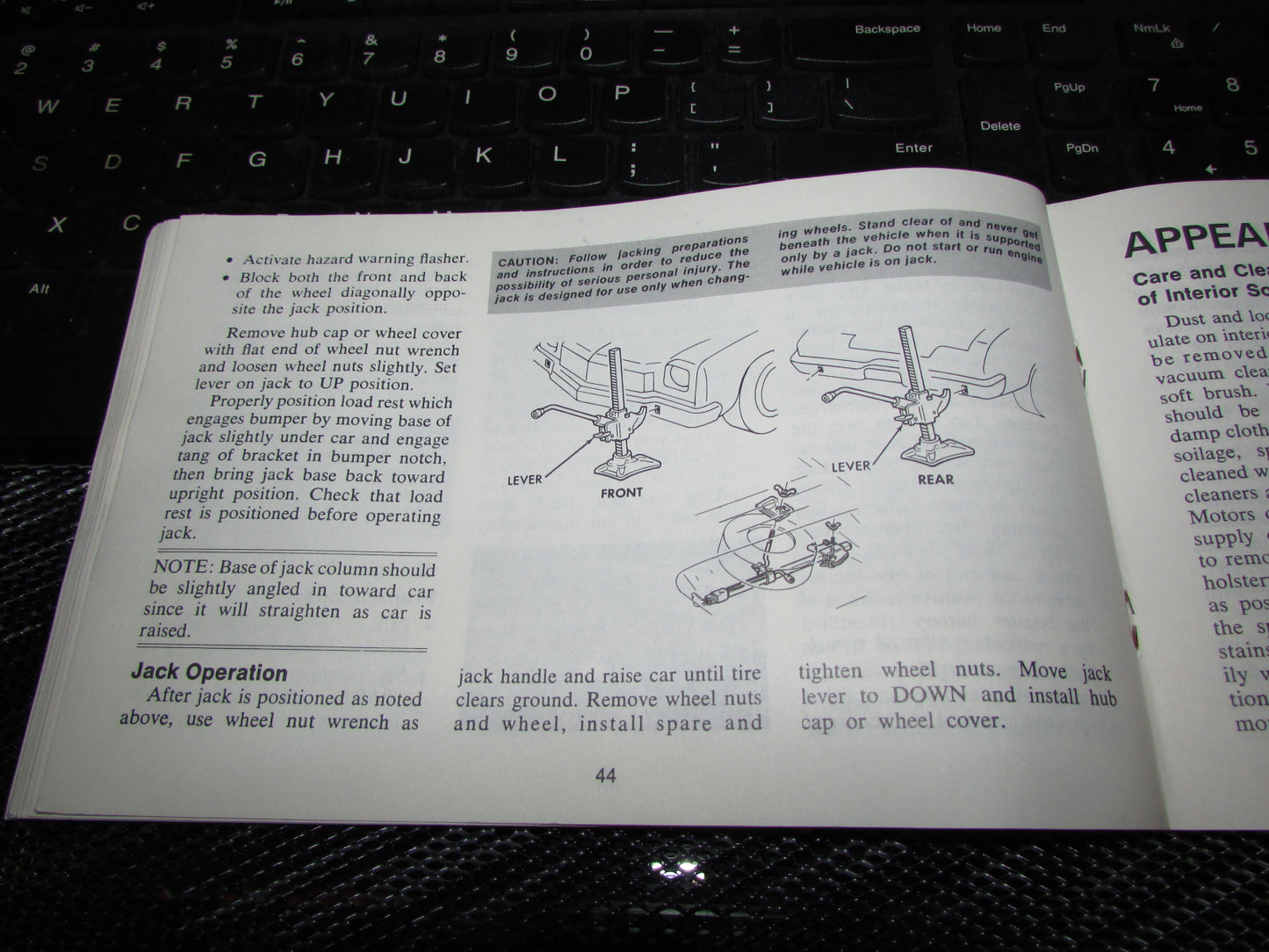 Chevrolet Monte Carlo (1973) Owners Manual