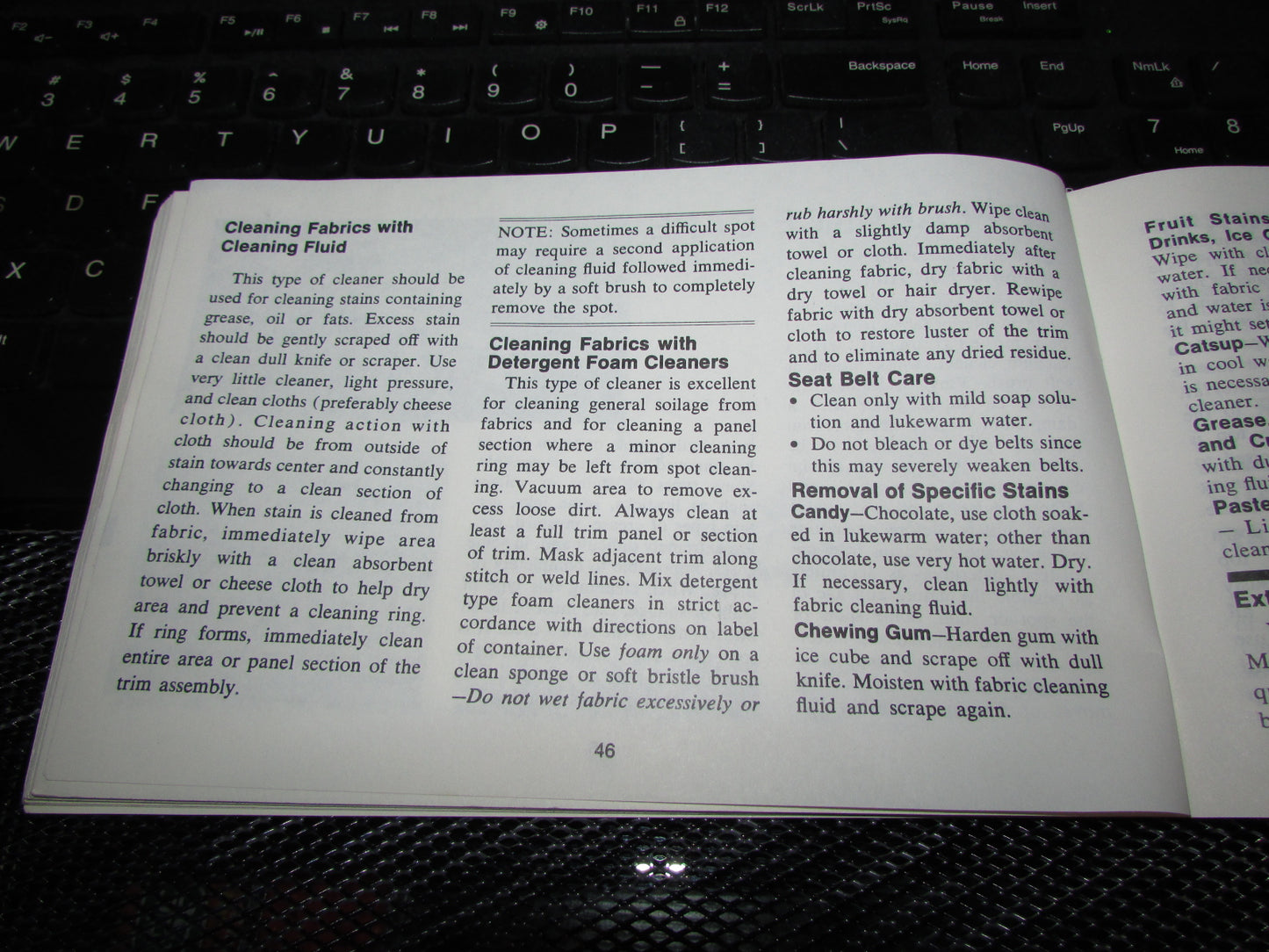 Chevrolet Monte Carlo (1973) Owners Manual